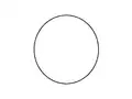 A one dimension torus, a circle.