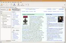 Screenshot of Galeon