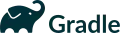 An icon of an elephant, next to the word 'Gradle'