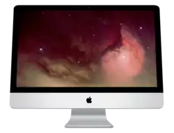 iMac Unibody, the third generation of Intel-based iMacs, launched October 20, 2009
