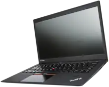 Photograph of the X1 Carbon laptop