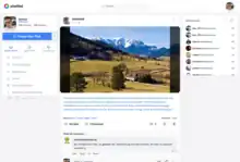 A screenshot of the Pixelfed user interface